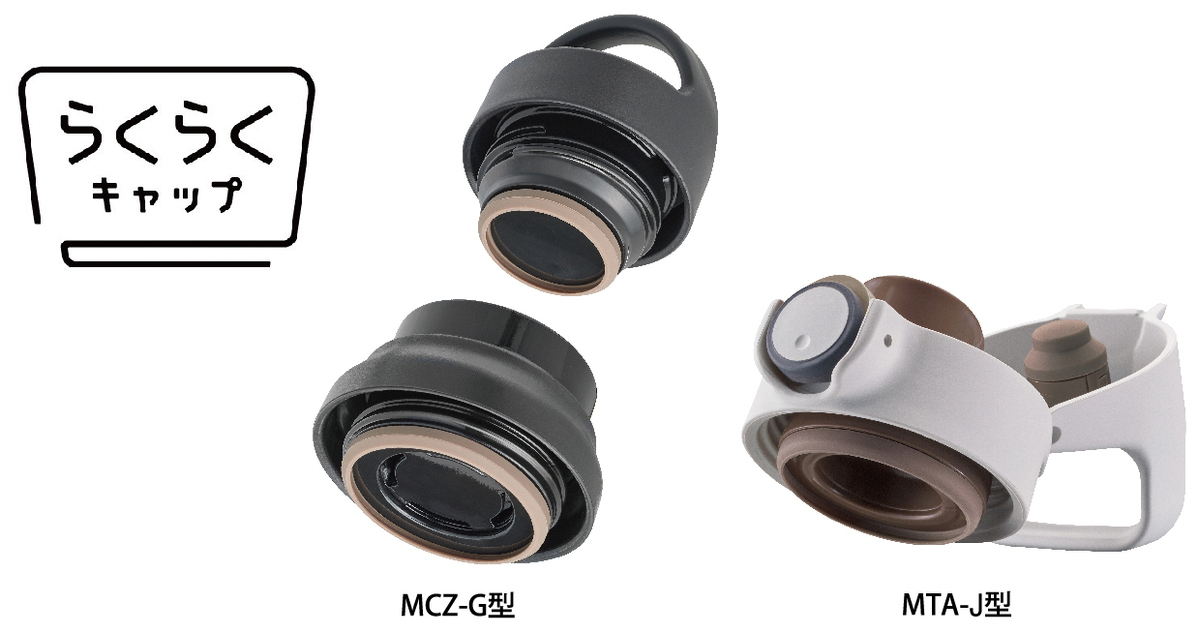 「らくらくキャップ」を採用した