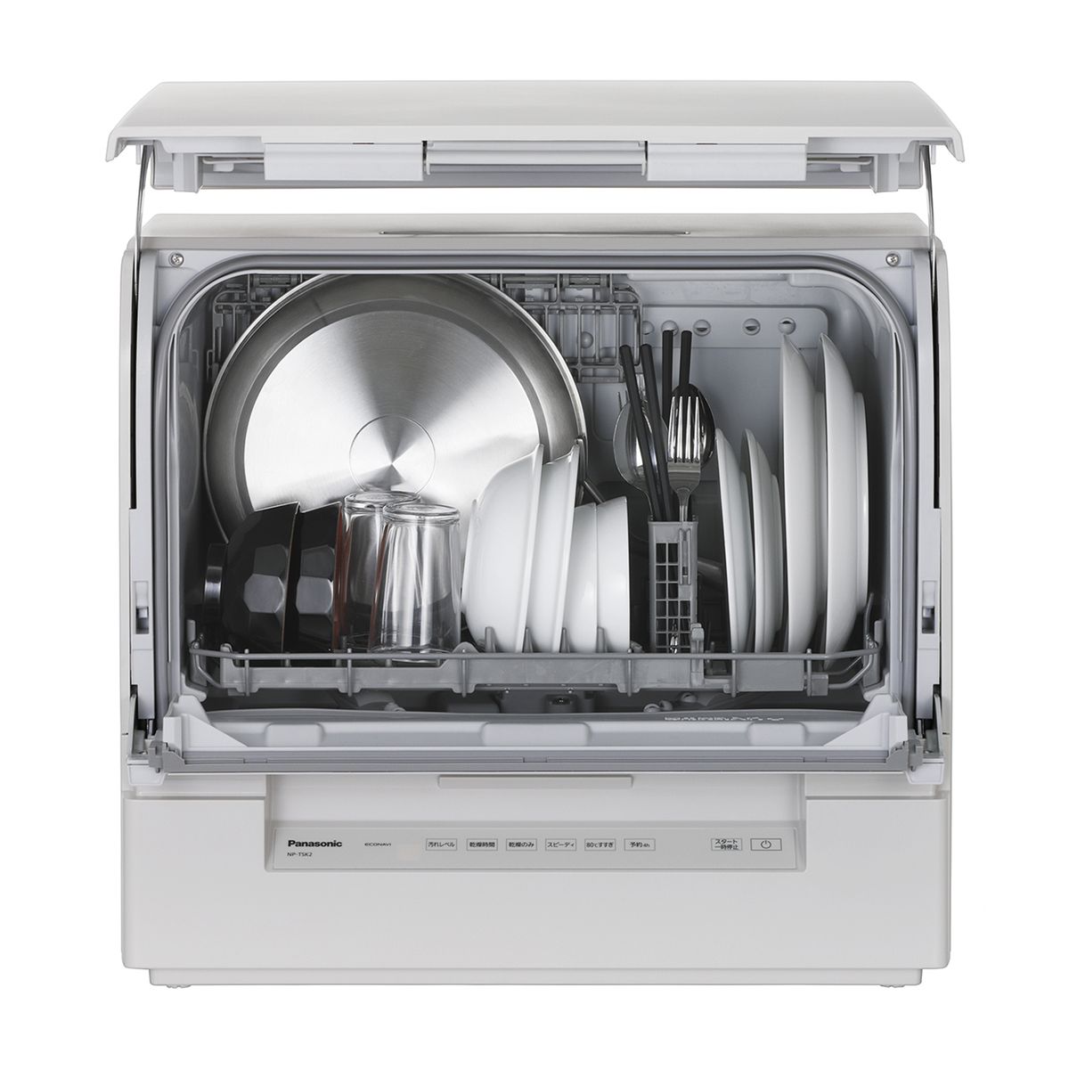 食器と一緒にフライパンなども洗える