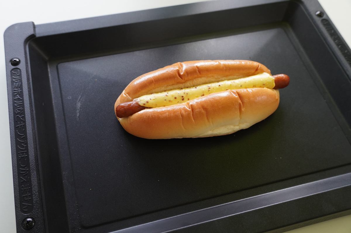 焼き上がり後。表面は焦げていません