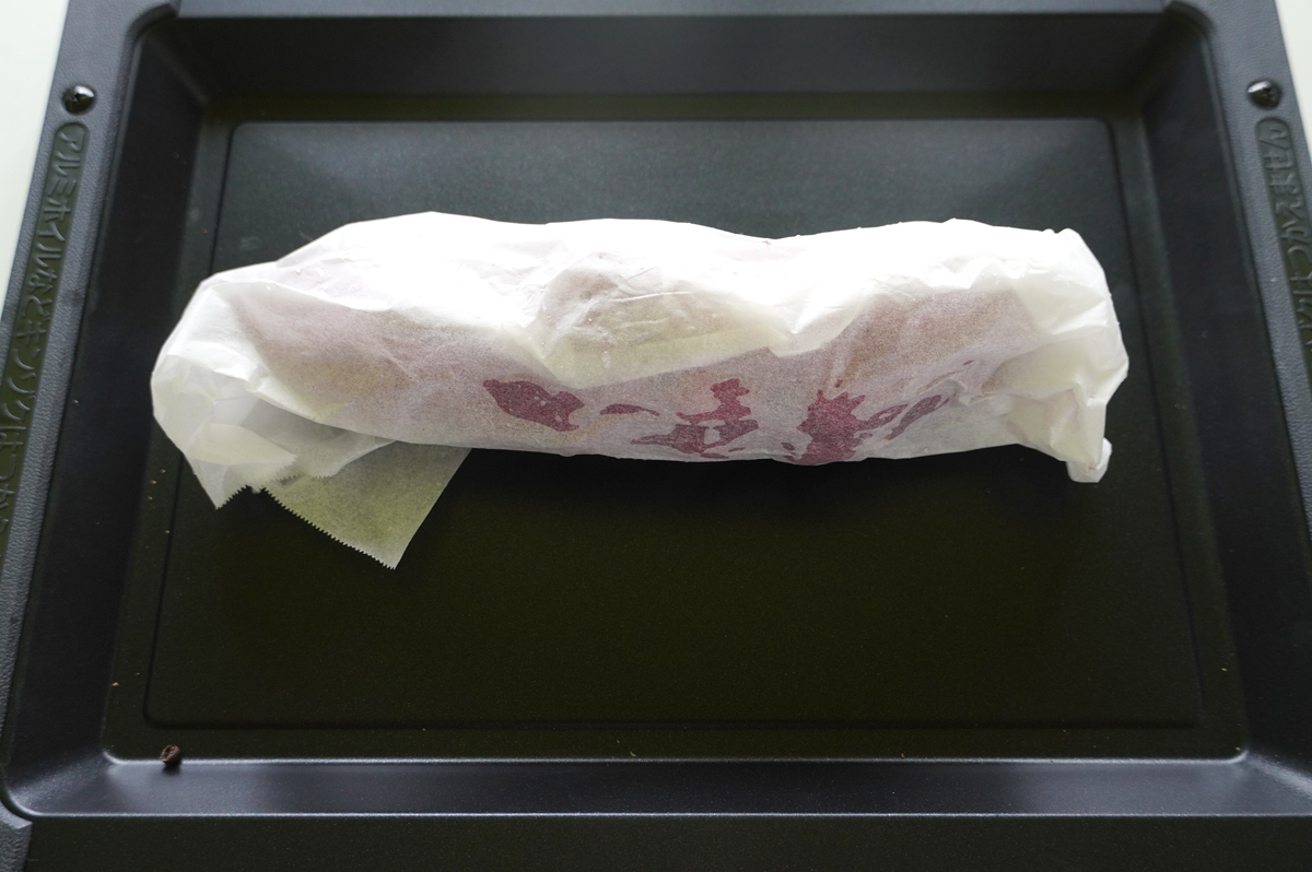 こんな状態で焼きます