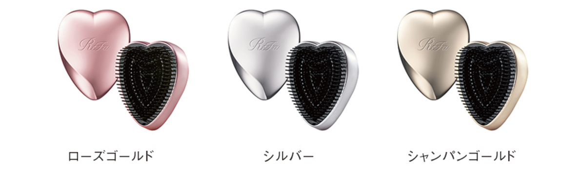 カラーはローズゴールド、シルバー、シャンパンゴールド