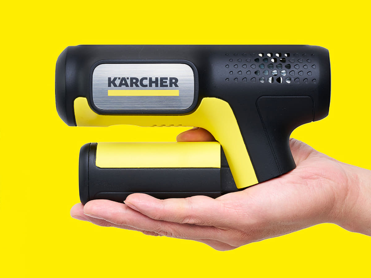 電源・水源不要で気軽に持ち運べる