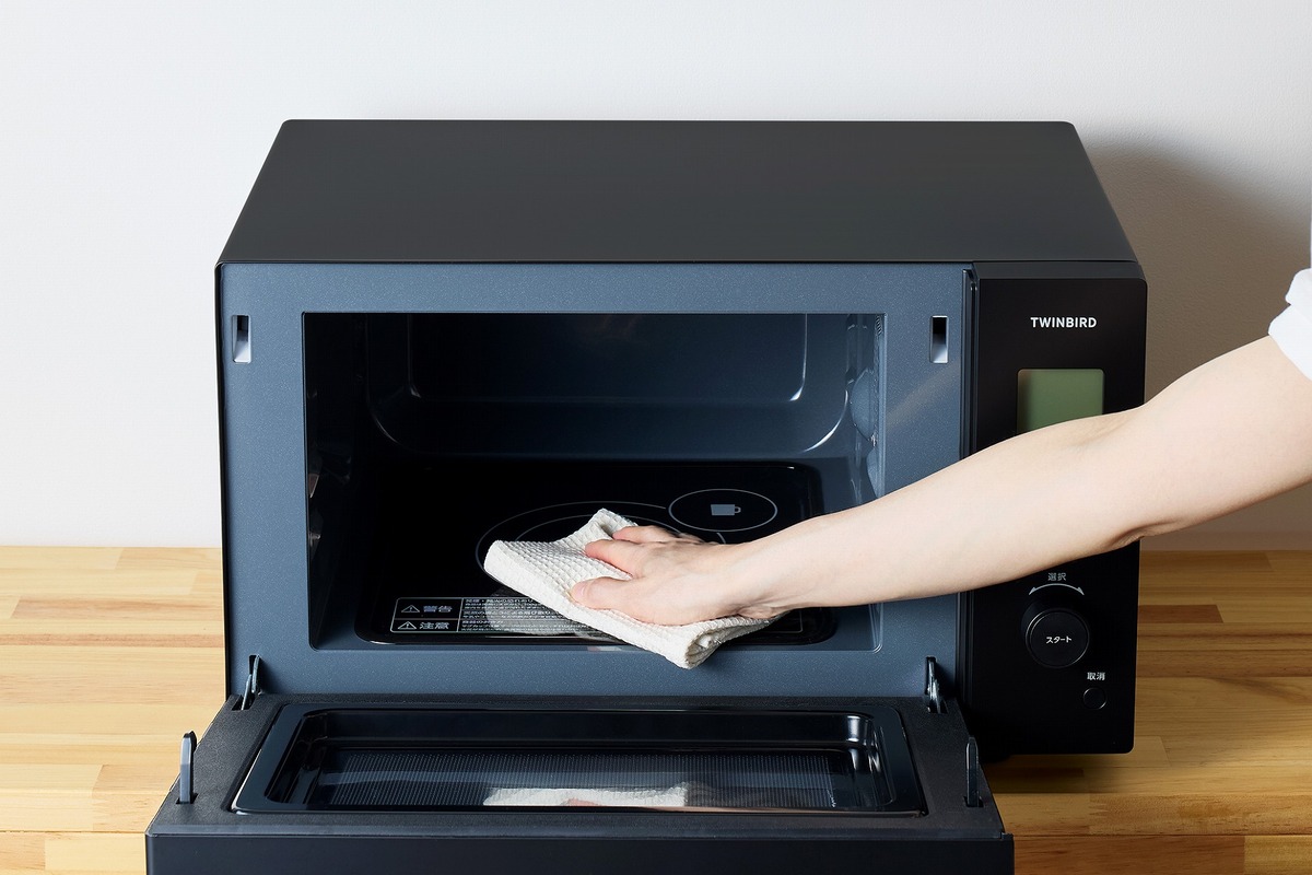 庫内はフラット構造で掃除がしやすい