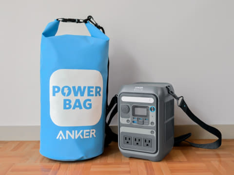 Anker PowerBag for au 災害 PowerPort 防災グッズ 防災の⽇に合わせ、防災セット「Anker PowerBag 2023」の予約