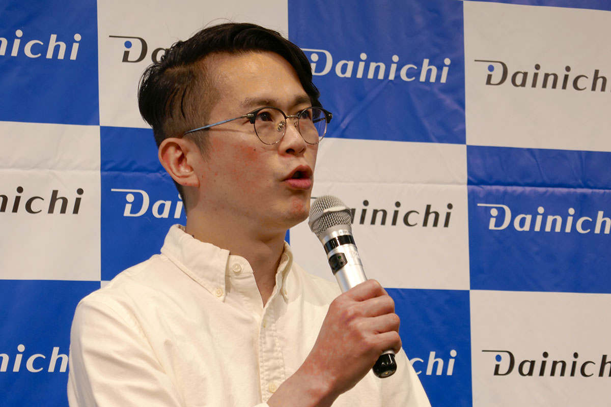 「茶亭 羽當」の天野大さん