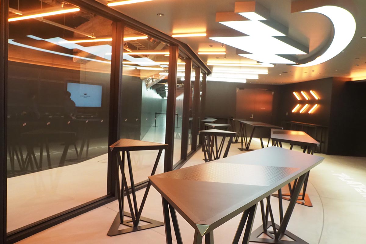 1FアリーナのPLAYERS LOUNGE