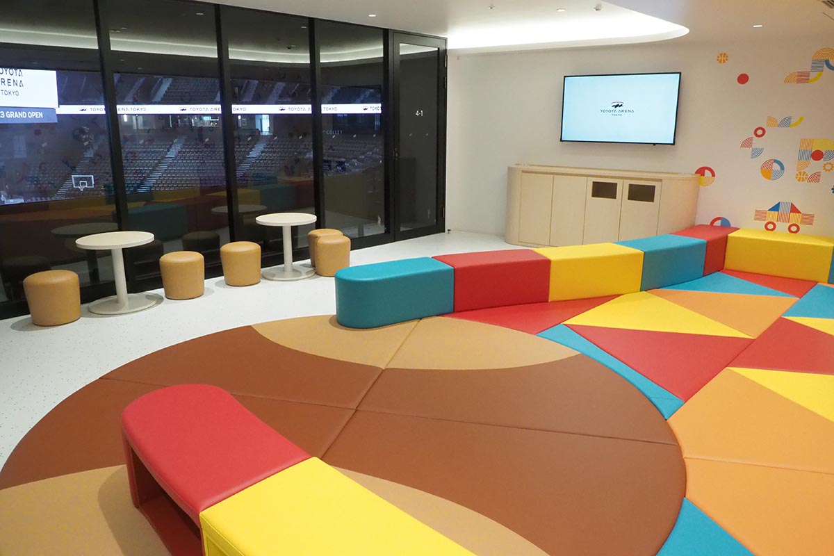 子供と楽しめるファミリールーム