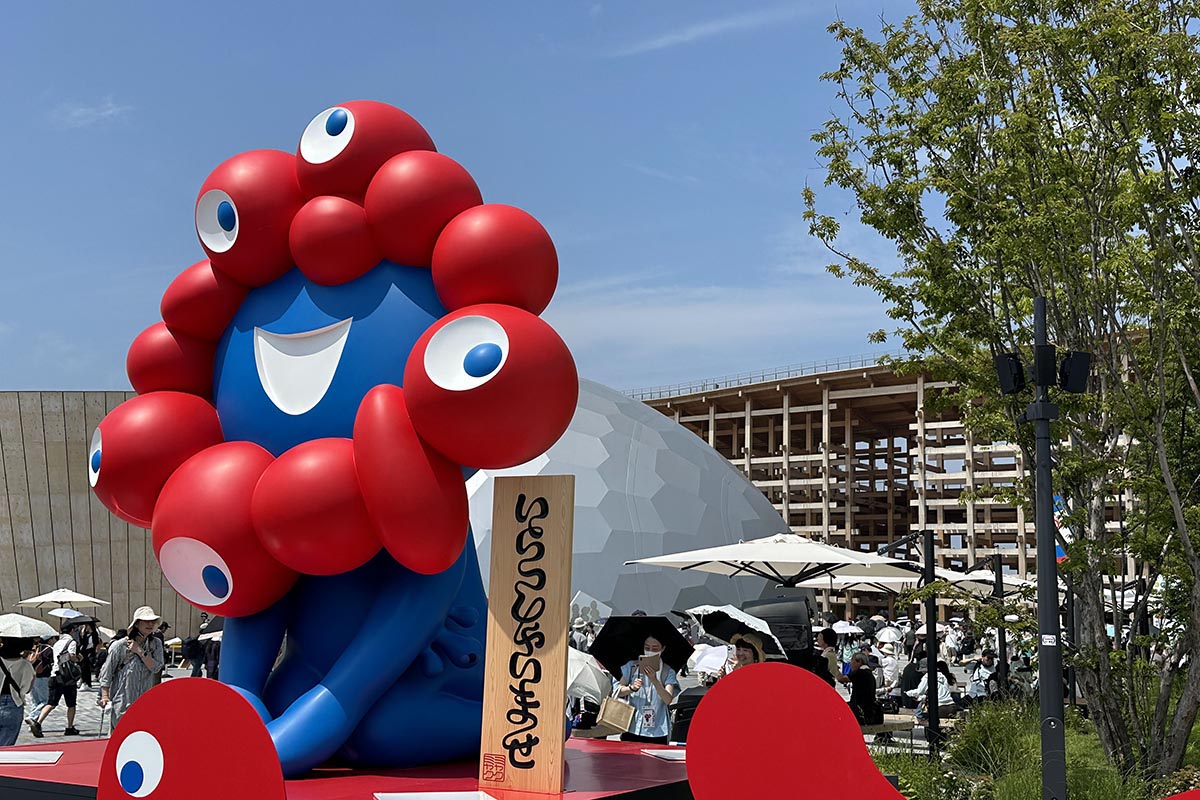 大阪・関西万博会場。真夏の平日に取材してきた