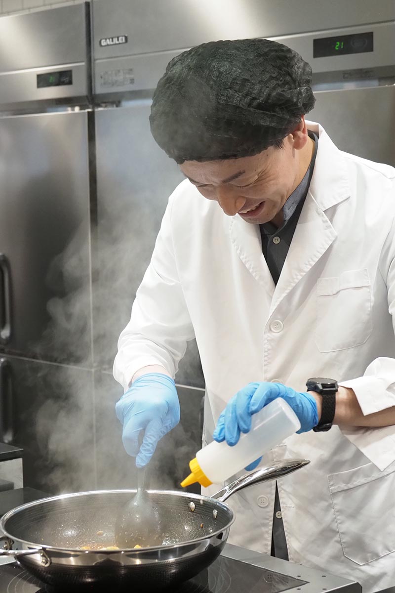 たまたま前日に麻婆豆腐を作った筆者。いつもは記憶上のレシピで作っているが、ちょっとした違いに気をつけつつも完成