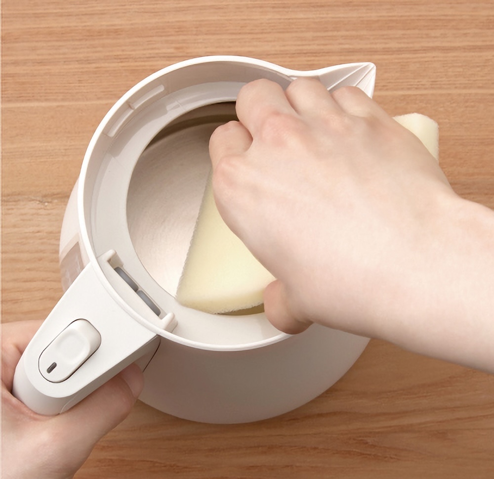 奥までしっかりと手を入れて洗うことができる