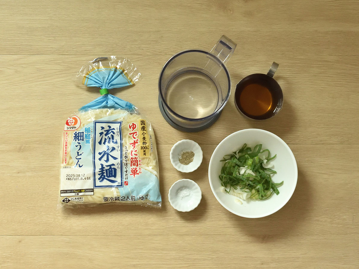 トッピングはお好みで準備してください