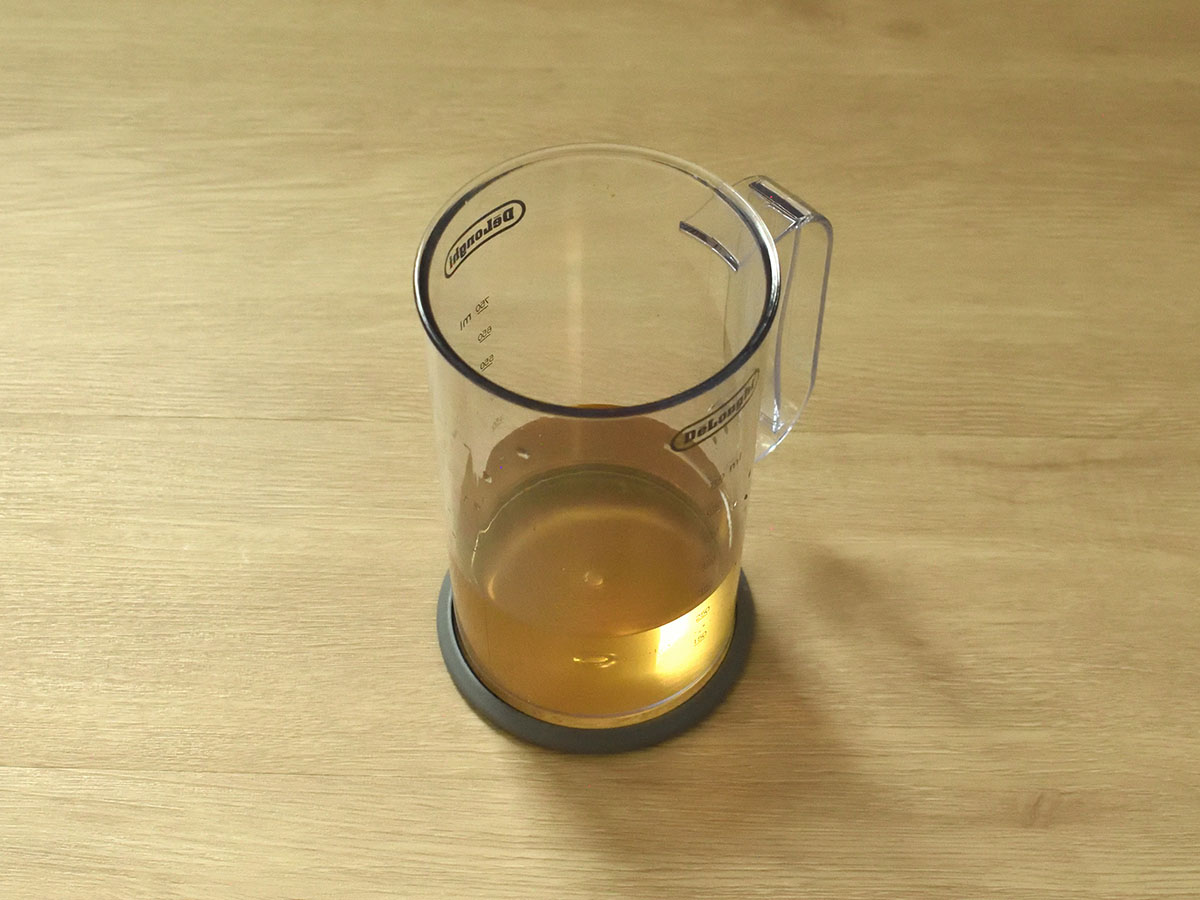 塩味が効いたうどんつゆです