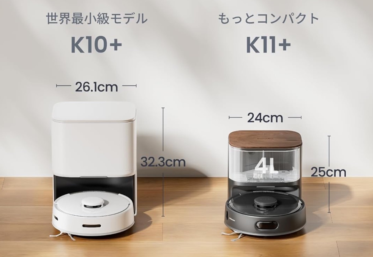 前モデルから大きさ38.9%カット