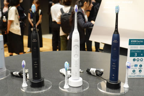 フィリップス電動歯ブラシ 20年ぶりの駆動部刷新で小型軽量化