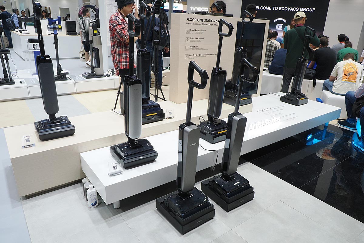 ティネコブランドから発売する「S9 Artist」などのフロアクリーナー