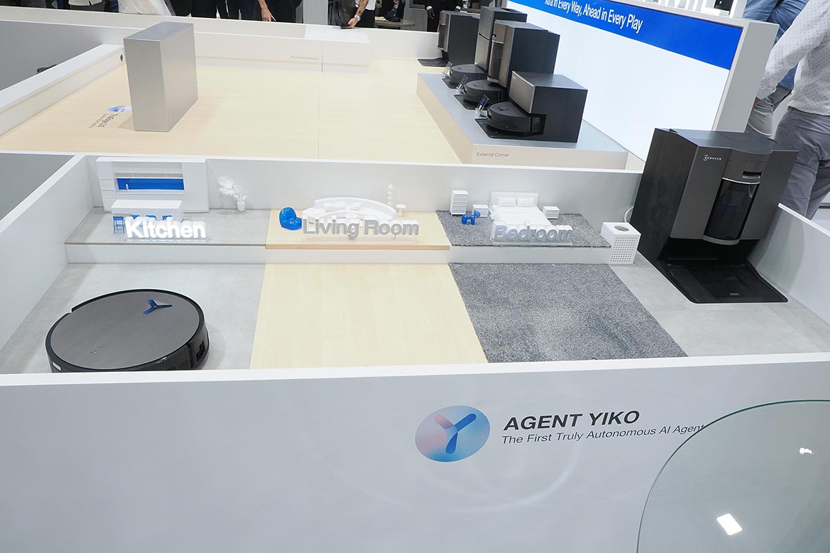 様々なタイプの床に対応する柔軟さを紹介