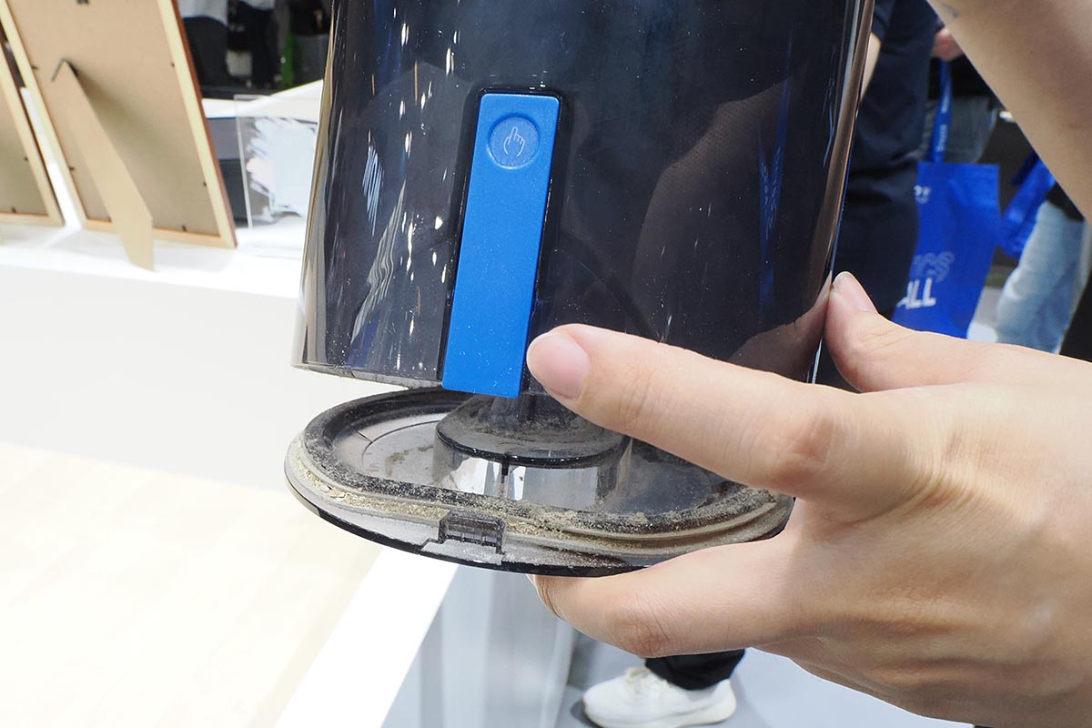 ステーションにたまったゴミ捨ても簡単