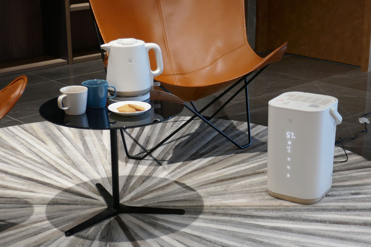 象印の「STAN.」シリーズから待望の電気ケトルとスチーム式加湿器が登場