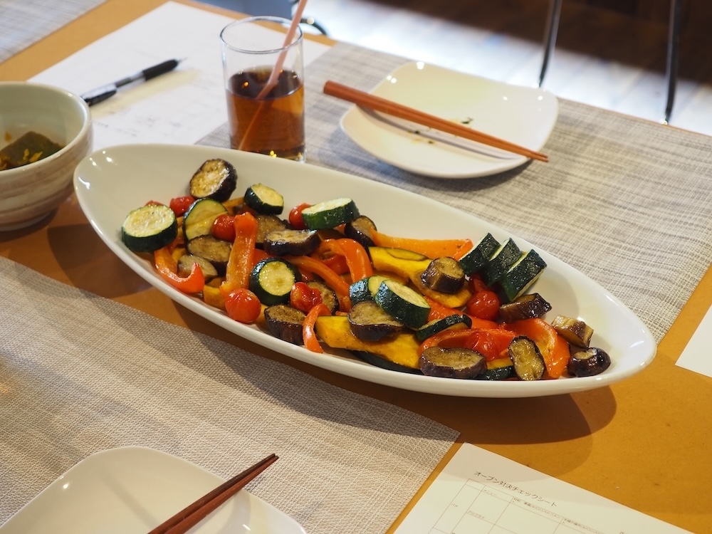 彩り野菜のグリル(熱風旨み焼き)