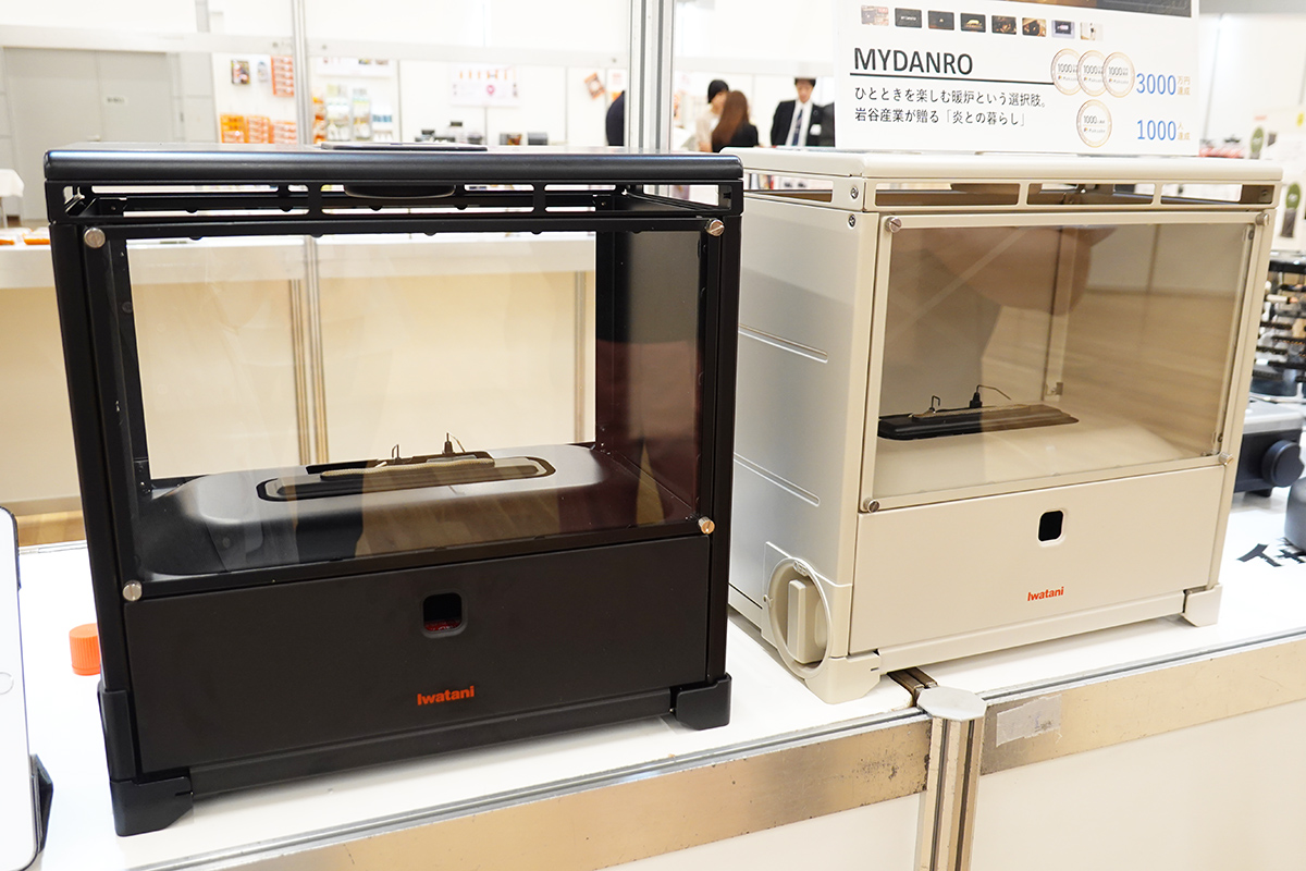 炎を楽しむインテリア暖炉“MYDANRO”