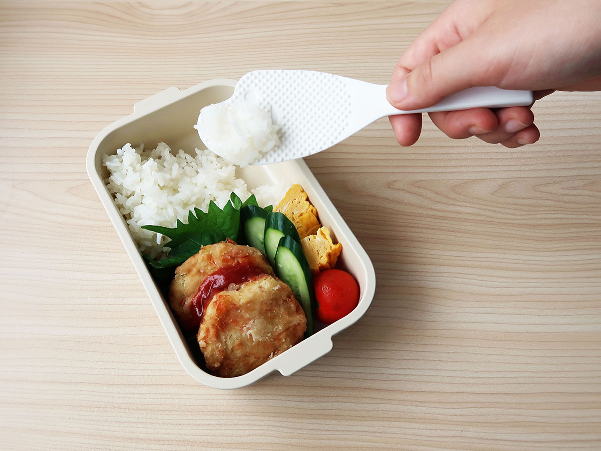 お弁当箱の狭いスペースにも詰めやすい