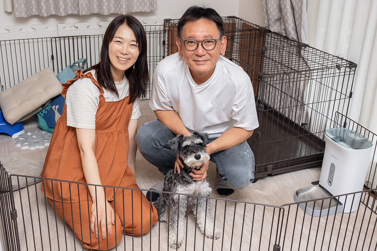 橋本洋平さん&まるも亜希子さん夫妻のお宅にスマート家電を導入!