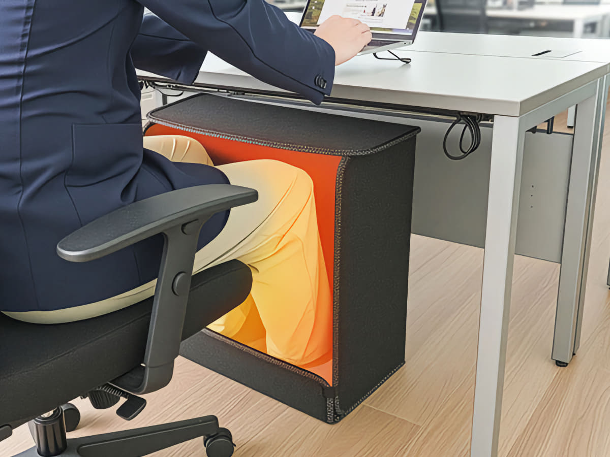 消臭マット付き6面大型パネルヒーター PNLH25HBK