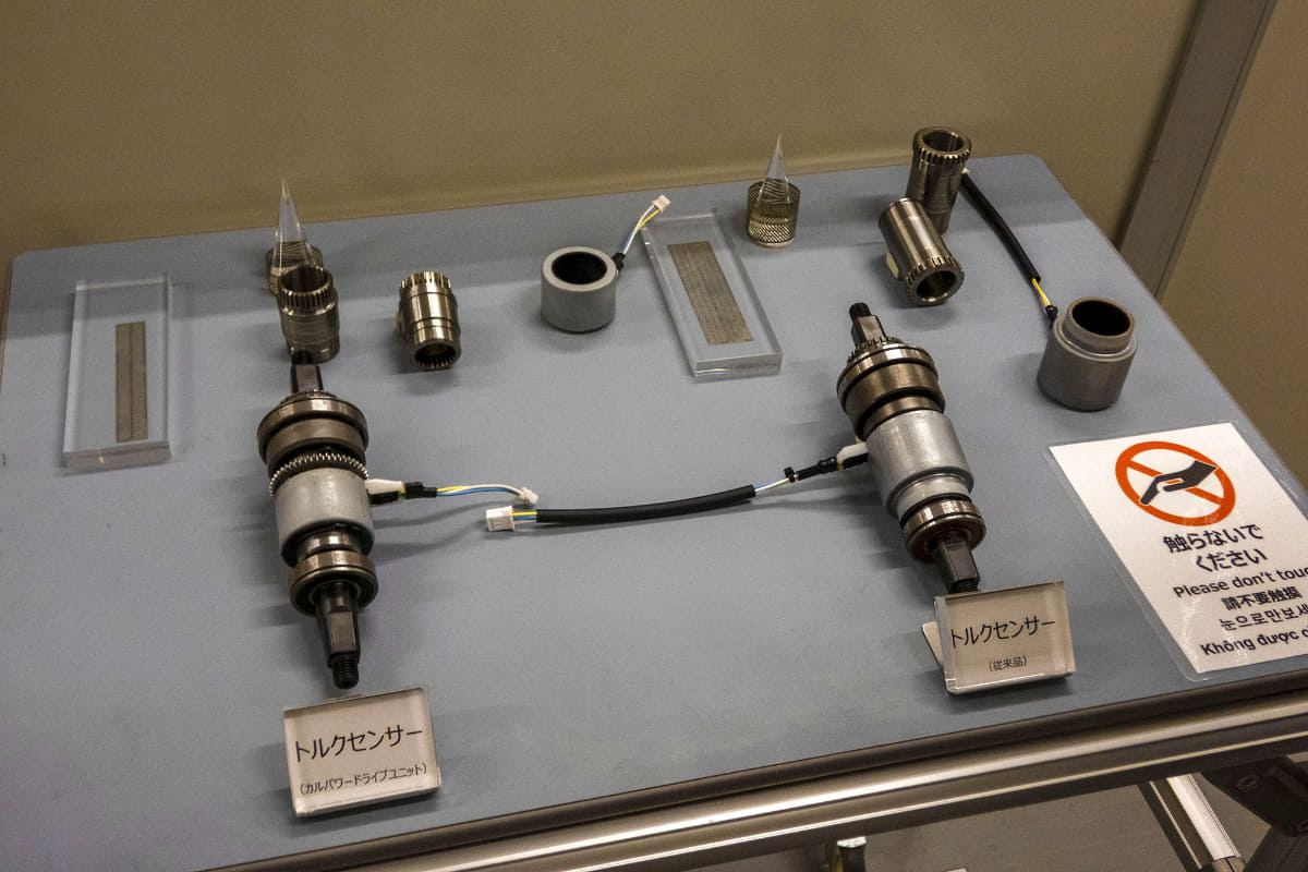 ドライブユニットには約50もの部品が必要