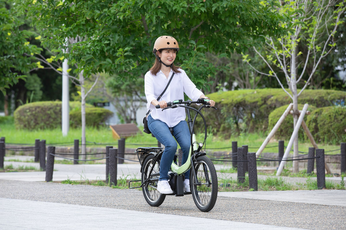 最高速度6km/hの歩道モード機能も搭載