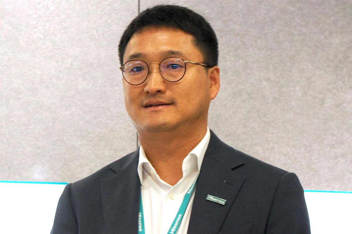 ハイセンスジャパンの張喜峰 代表取締役社長