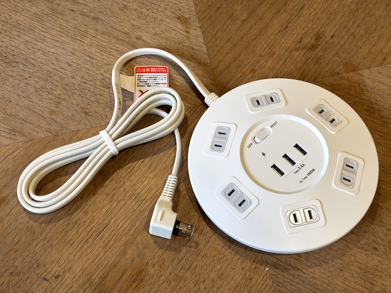 おしゃれで利便性が高い円形デザイン。家電でも円形のデザインってほとんど見なくなりましたよね