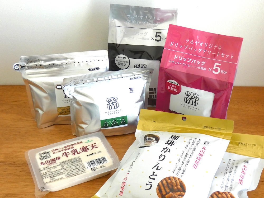 ツルヤ×丸山珈琲のコラボ商品