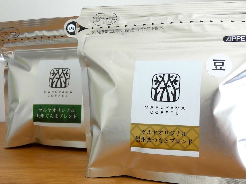 丸山珈琲コラボ商品は、ツルヤのオンラインストアでも購入が可能(一部商品除く)