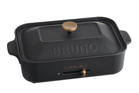 BRUNO ホットプレート ブラック ブルーノ（BRUNO） オーバルホットプレート ブラック｜【ハンズ