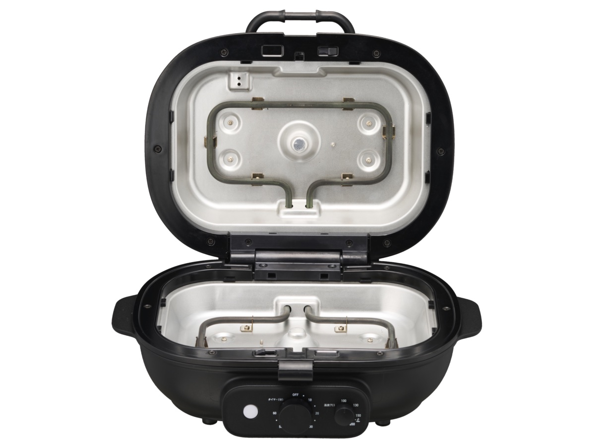 上下にヒーターを搭載