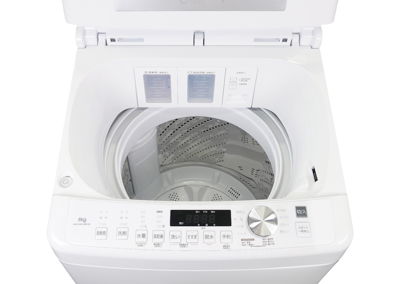 洗濯容量は8kg