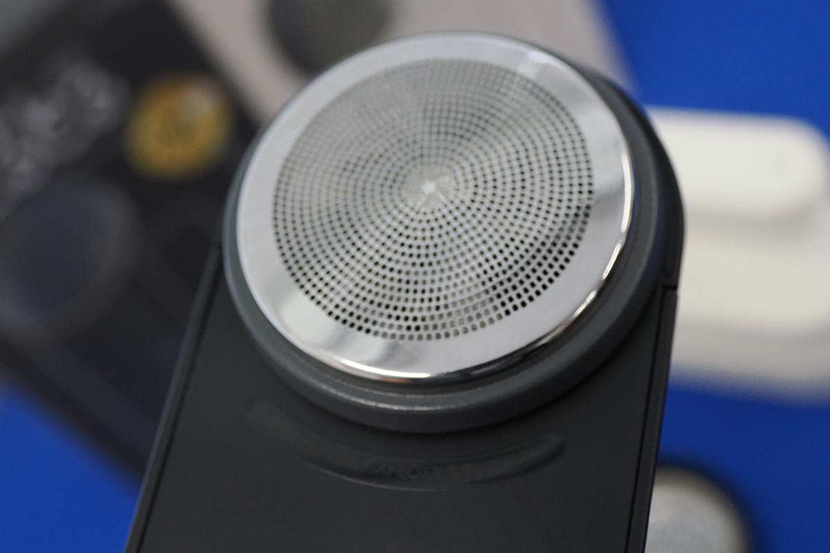 デリケート外刃の装着時