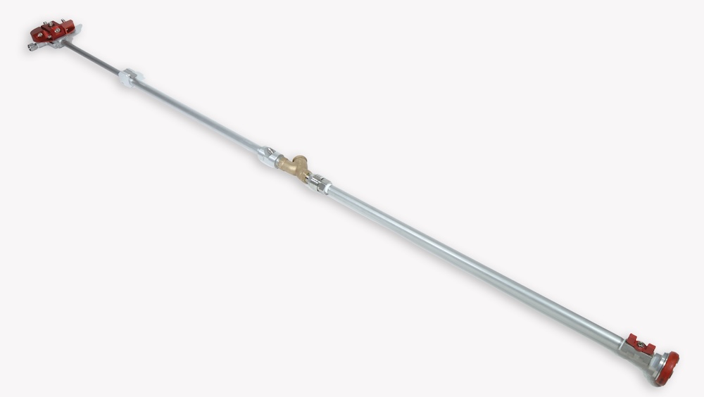 EV(電気自動車)火災に活用できる車両火災用ノズル