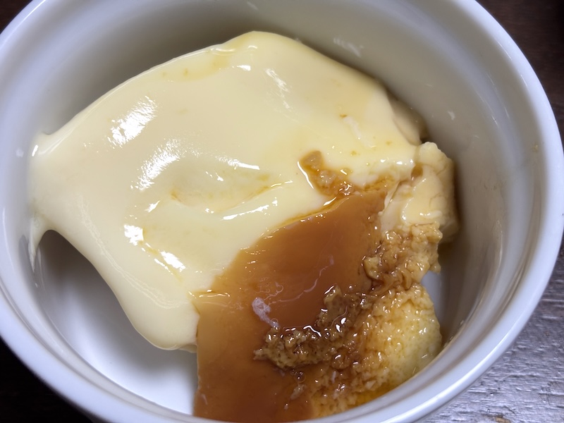 レンチンプリンは簡単で味良しコスパ良し