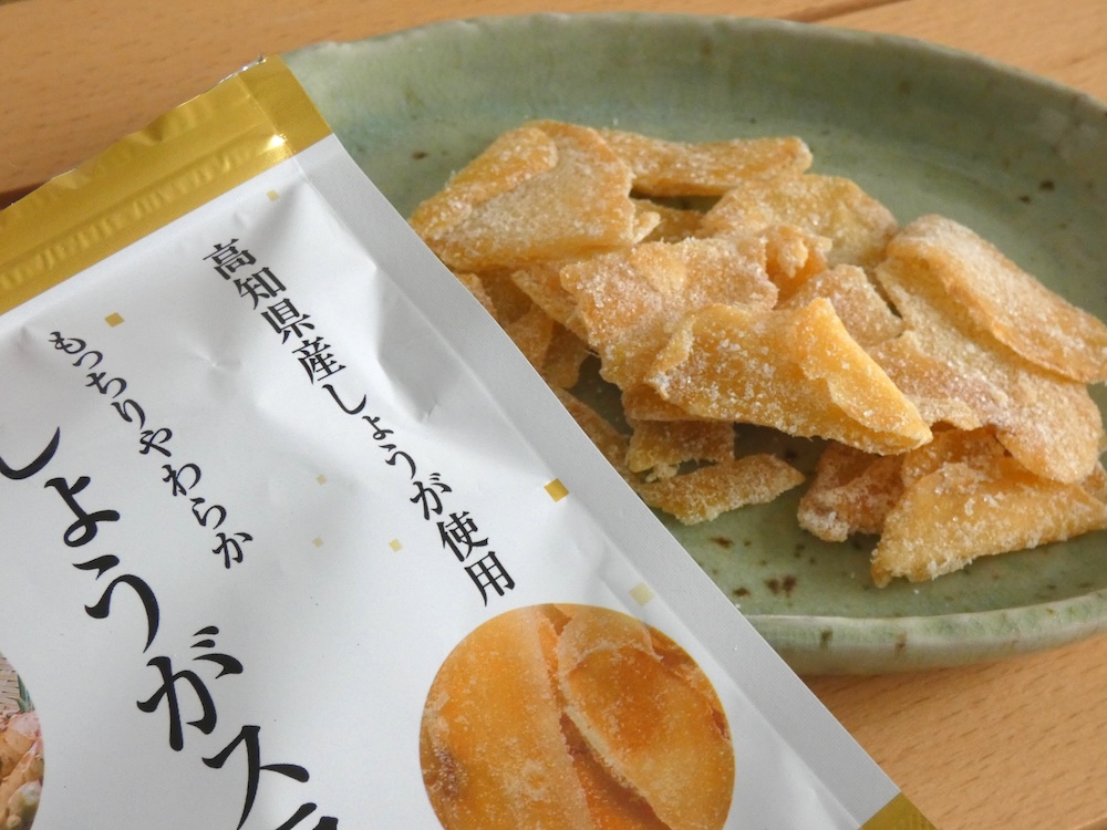 ツルヤ「しょうがスライス(高知県産しょうが使用)」