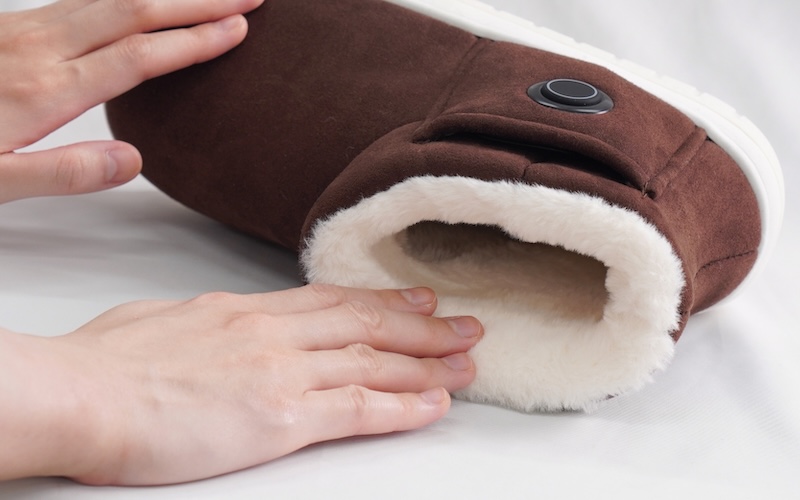 内側に起毛ボアを採用