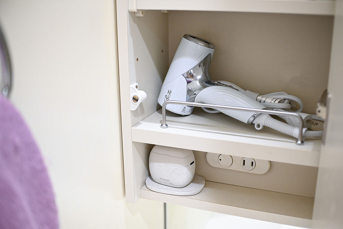 「ReFa BEAUTECH DRYER SE」なら余裕で収まる! 小型最高です