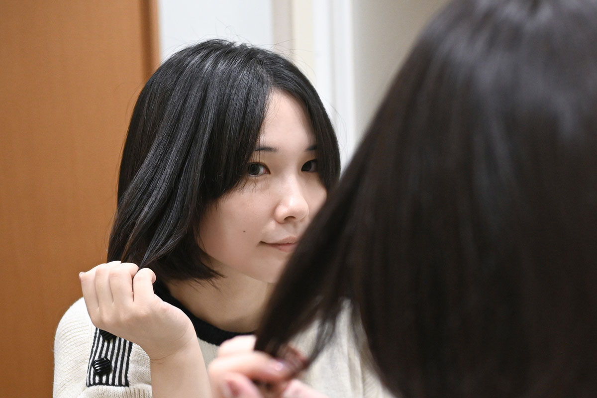 仕上がりは髪のツヤも出て、しっとりまとまってくれます