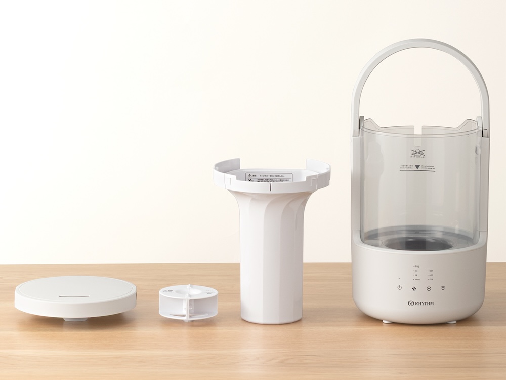 水や湿気が触れるパーツは4つのみ