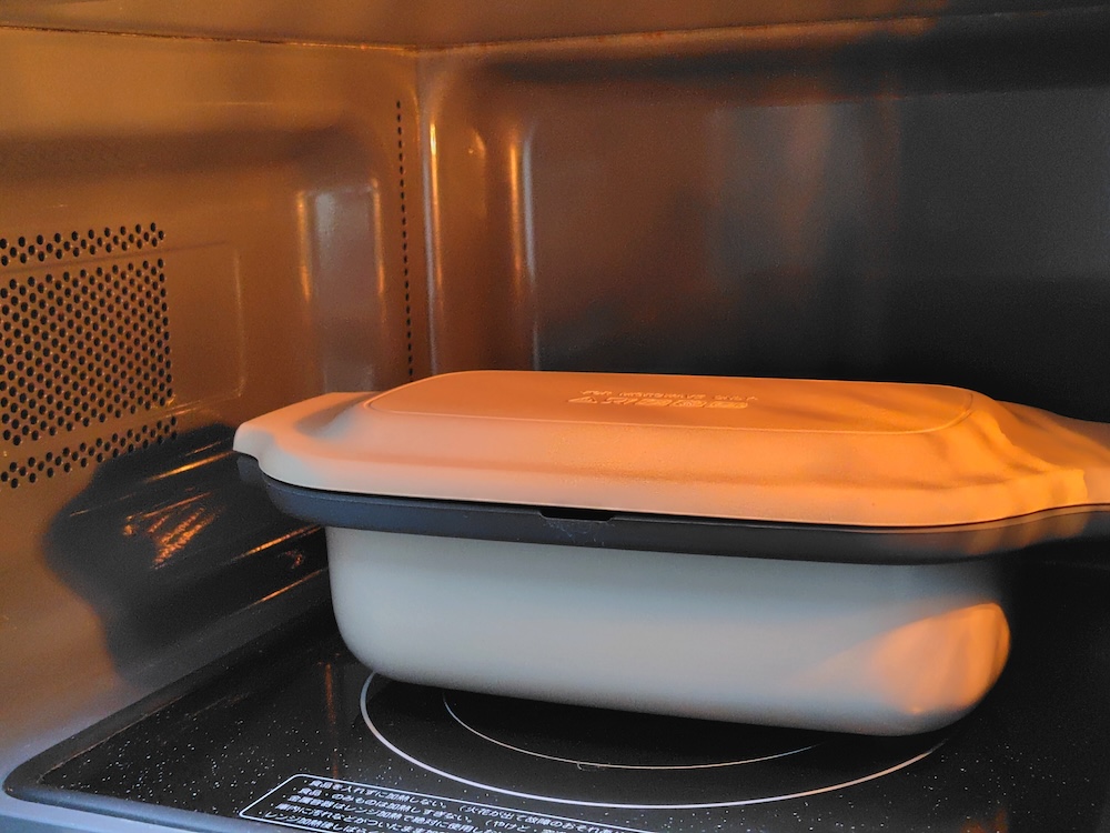 電子レンジの庫内が魚臭くならなかった