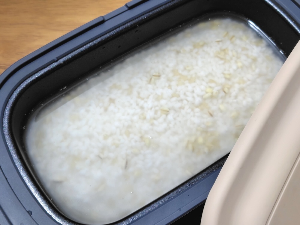 お米1合までの炊飯にも対応