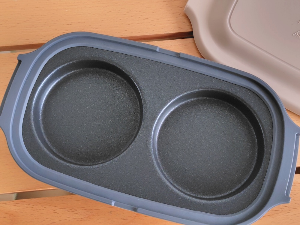 アテーナライフ 電子レンジ調理でらくらくグリル「ダブルプレート」