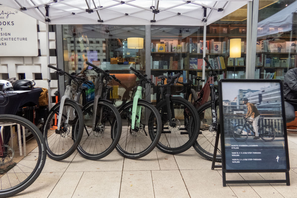 スペシャライズドのブース