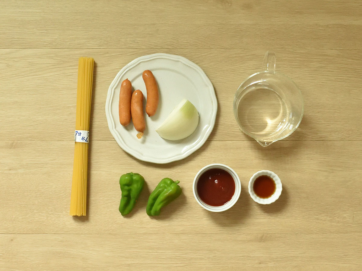 ウインナーはハムに変えても美味しいです