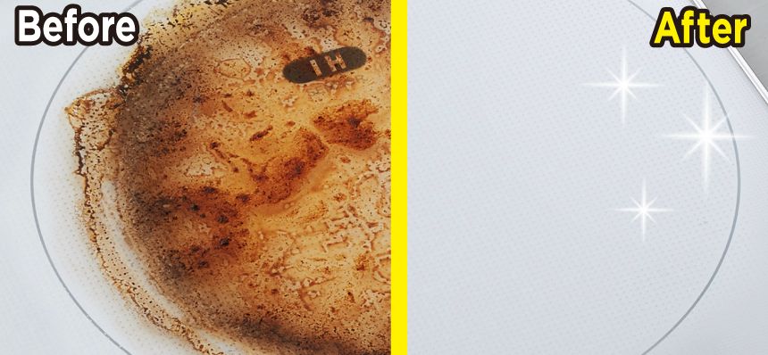 軽い力で汚れを落とせるという